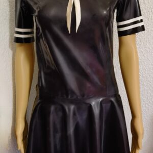 Latex sailor dress