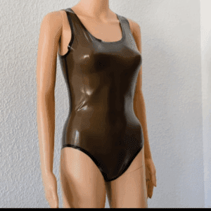 Basic latex swimsuit